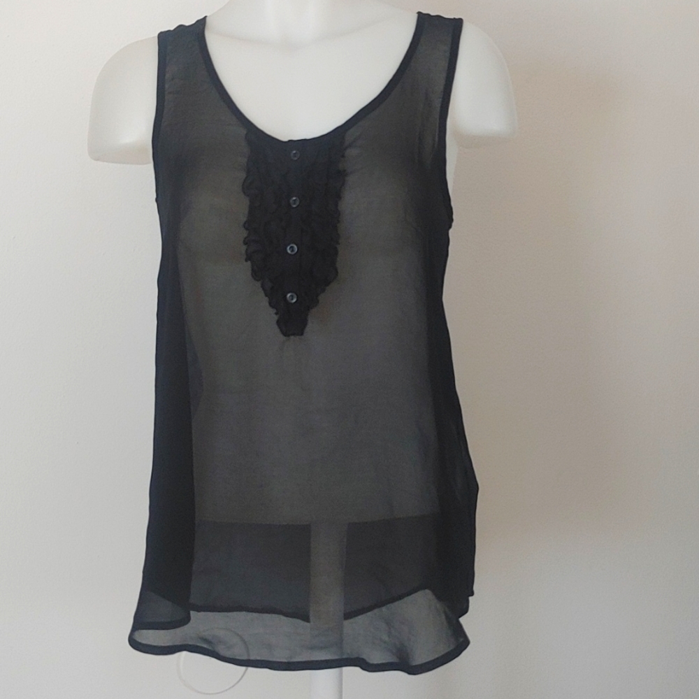 Old Navy Sheer Sleeveless Top